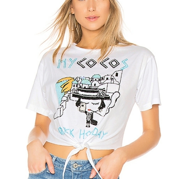 MuaMua Dolls Mycocos Crop Top size M NWT - Picture 1 of 12